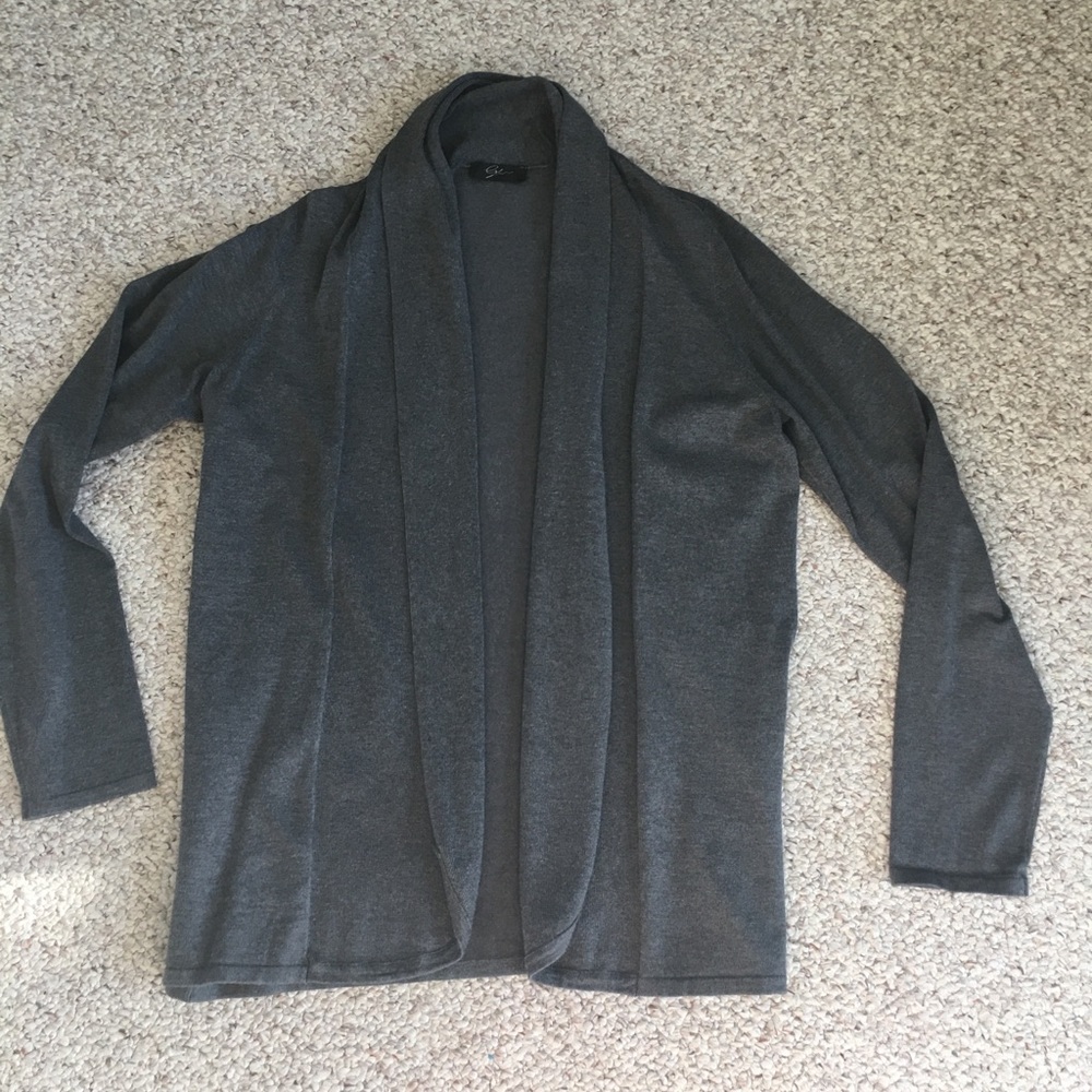 Lyn Charcoal Cardigan